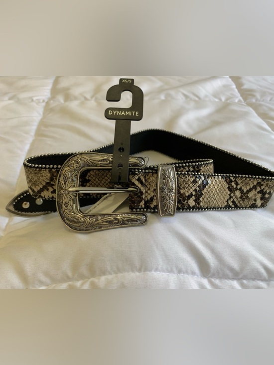 Dynamite Accessories - New with tags DYNAMITE belt size XS